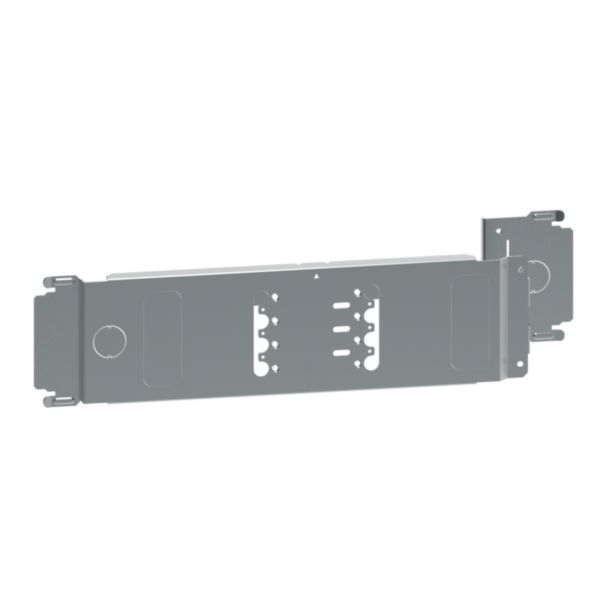 Platine Form4 pour montage DPX³125HP horizontal fixe avec ou sans commande rotative pour armoire largeur 800mm - XL³ HP 6300