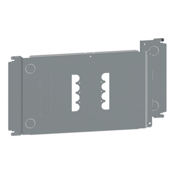 Platine Form4 pour montage 1 DPX-IS 250 3P/4P horizontal avec poignée frontale pour armoire largeur 600mm - XL³HP 6300 - Page 83