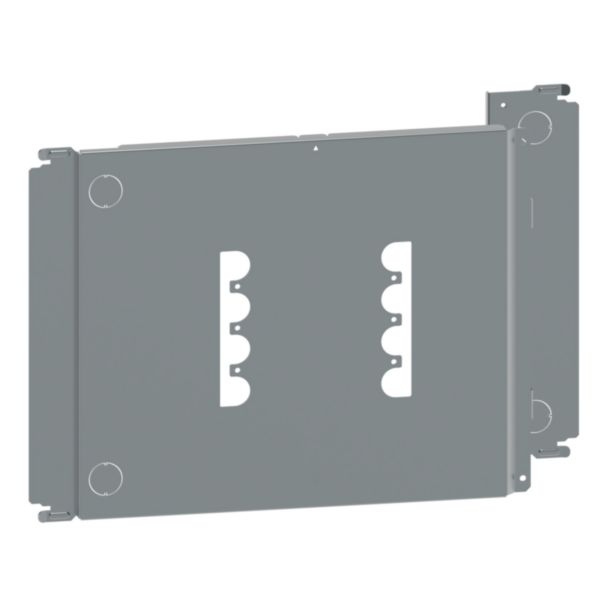 Platine Form4 pour montage 1 DPX-IS 630 3P/4P horizontal avec poignée frontale pour armoire largeur 600mm - XL³HP 6300 - Page 83