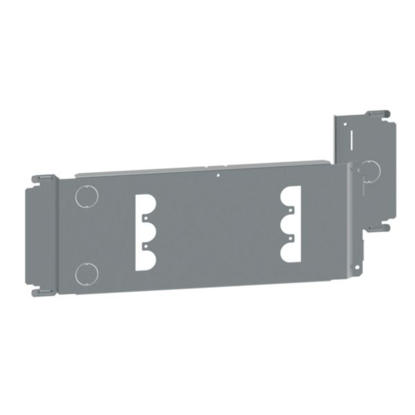 Platine Form4 pour montage 1 DPX³630 3P horizontal fixe avec ou sans commande pour armoire largeur 800mm - XL³HP 6300 - Page 78