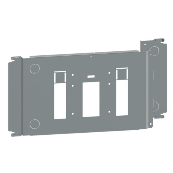 Platine Form4 pour montage 1 DPX³630 3P/4P horizontal extractible avec ou sans commande pour armoire largeur 600mm - XL³HP 6300 - Page 78