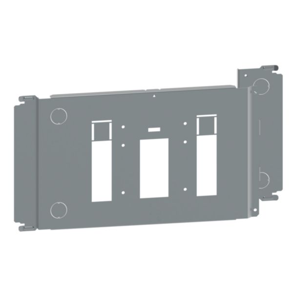 Platine Form4 pour montage 1 DPX³630 3P/4P horizontal extractible avec ou sans commande pour armoire largeur 800mm - XL³HP 6300 - Page 78