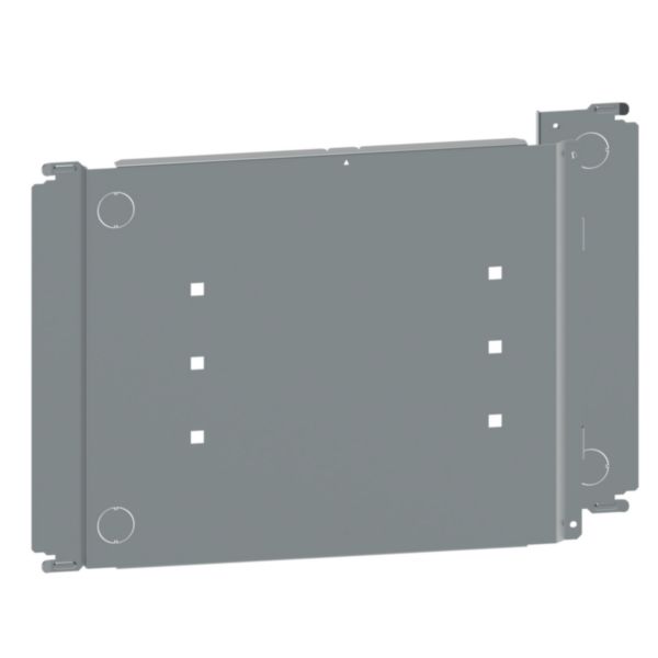 Platine Form4 pour montage 1 DPX³1600 ou DPX-IS1600 3P/4P horizontal fixe avec prises avant largeur 800mm - XL³HP 6300 - Page 81
