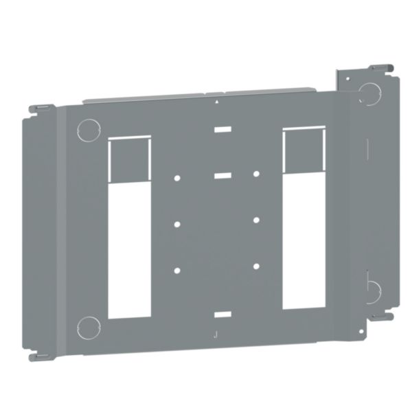 Platine Form4 pour montage 1 DPX³1600 ou DPX-IS1600 3P/4P horizontal fixe avec prises arrière largeur 800mm - XL³HP 6300 - Page 81