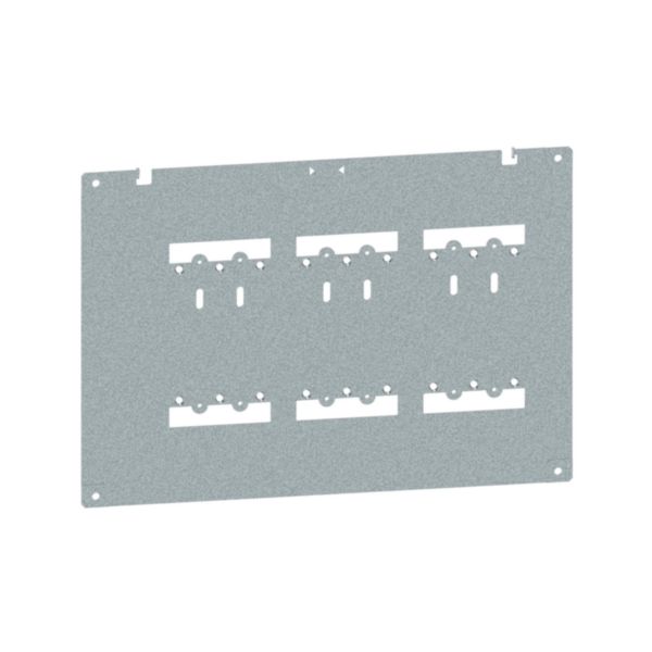 Platine pour montage 1 à 3 DPX³250HP 3P vertical fixe avec ou sans commande pour armoire largeur 600 et 800mm - XL³HP 6300 - Page 14