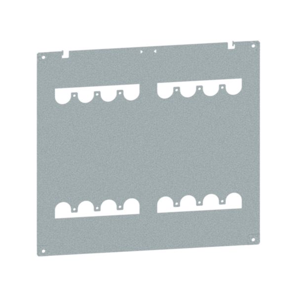 Platine pour montage 1 ou 2 DPX³630 vertical fixe avec ou sans commande pour armoire largeur 600 et 800mm - XL³HP 6300 - Page 13