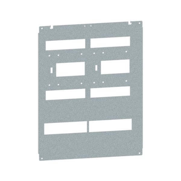 Platine pour montage 1 ou 2 DPX³630 vertical extractible différentiel avec ou sans commande pour armoire largeur 600mm - XL³HP 6300 - Page 96