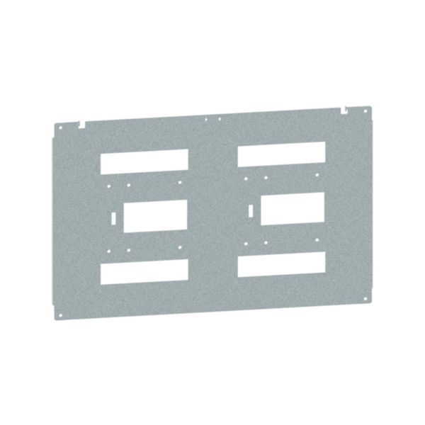 Platine pour montage 1 ou 2 DPX³630 vertical débrochable avec ou sans commande pour armoire largeur 800mm - XL³HP 6300 - Page 96
