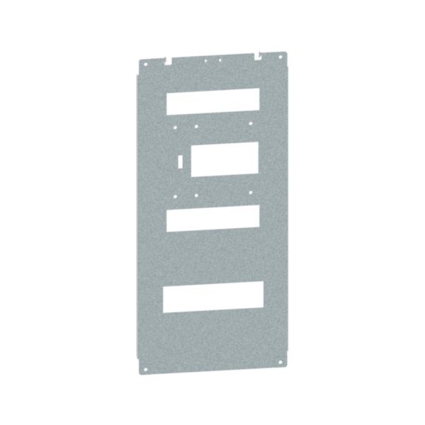 Platine pour montage 1 DPX³630 vertical débrochable différentiel ac/ss commande pour armoire largeur 450/600 et 800mm - XL³HP 6300 - Page 96