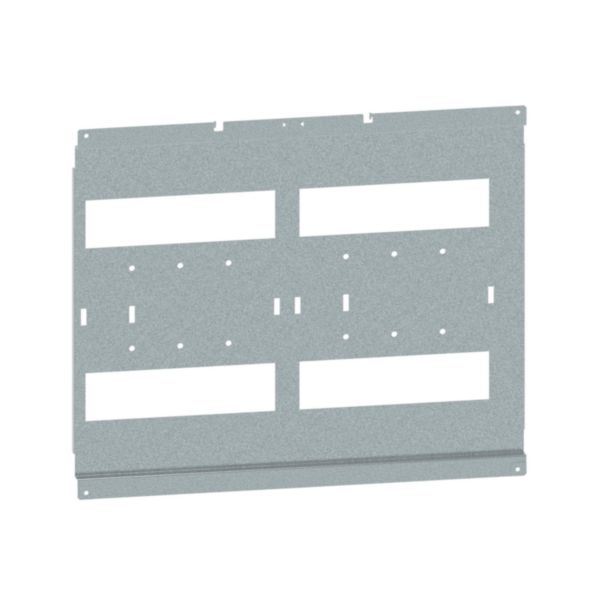 Platine pour montage 2 DPX³1600 prises arrière vertical fixe avec ou sans commande pour armoire largeur 800mm - XL³HP 6300 - Page 65