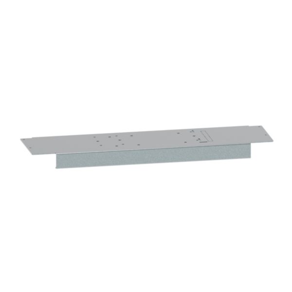Platine pour montage 1 DMX³1600 vertical fixe ou version débrochable pour armoire largeur 800mm - XL³HP 6300