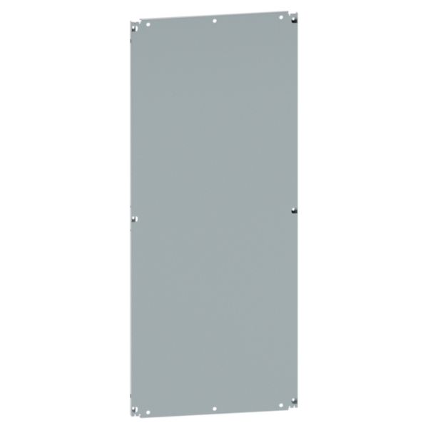 Plaque pour montage frontal largeur 800mm hauteur 1600mm - XL³HP 6300