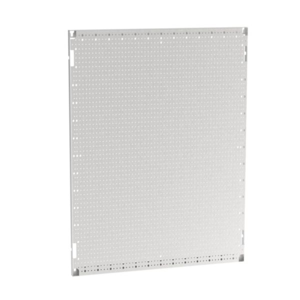Plaque de montage partielle Lina 12,5 hauteur 800mm pour armoire largeur 800mm - XL³HP 6300