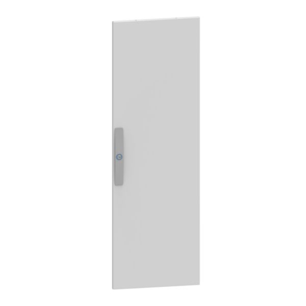 Porte métal plate pour armoire de distribution hauteur 1800mm largeur 400mm - XL³HP 6300
