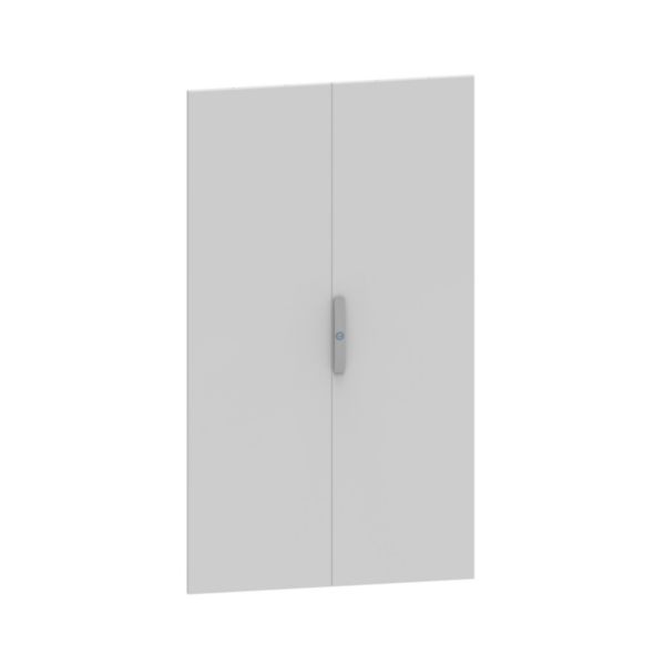 Porte métal plate en 2 parties pour armoire de distribution hauteur 1800mm largeur 1000mm - XL³HP 6300 - Page 62
