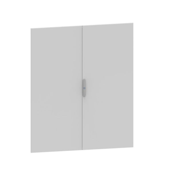 Porte métal plate en 2 parties pour armoire de distribution hauteur 2000mm largeur 1600mm - XL³HP 6300 - Page 40