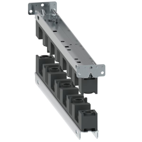 Support jeu de barres pour montage prof 600mm entraxe 125mm pour barres Cu hauteur jusqu'à75mm + barres Aluminium alignées - XL³HP 6300 - Page 27
