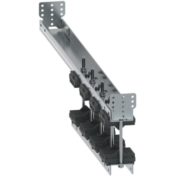 Support jeu de barres pour montage prof 800mm entraxe 125mm pour barres Cu épaisseur 5mm + barres Aluminium alignées - XL³HP 6300 - Page 60