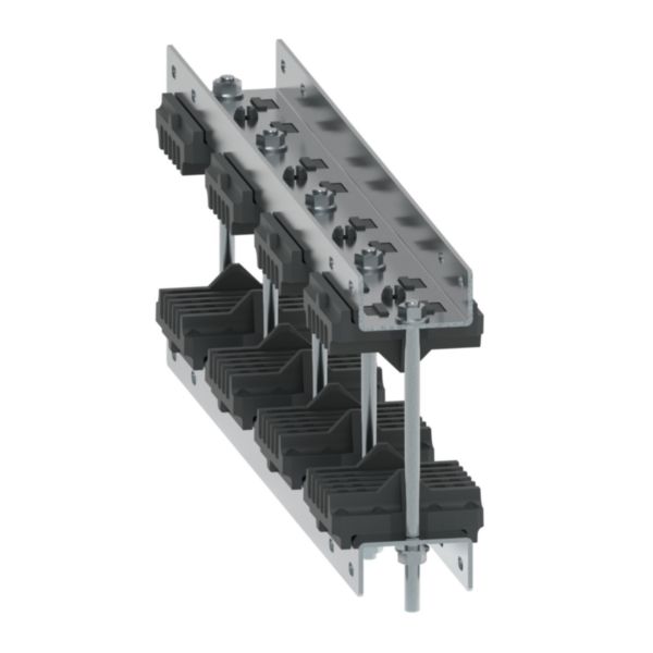 Support volant jeu de barres entraxe 125mm pour barres Cuivre H épaisseur 5mm + Al alignées - XL³HP 6300 - Page 88