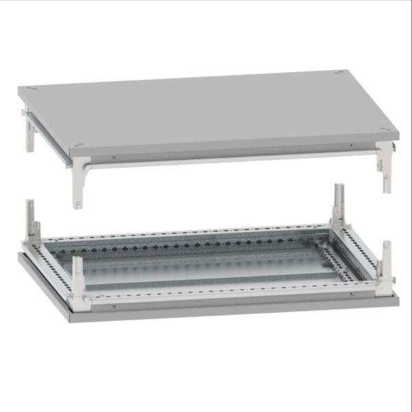 Toit/base pour armoire largeur 800mm profondeur 600mm - XL³HP 6300