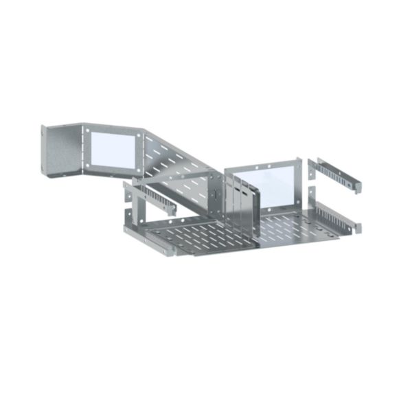 Kit pour unité fonctionnelle forme 4 connexion arrière hauteur 150mm largeur 600mm - XL³HP 6300