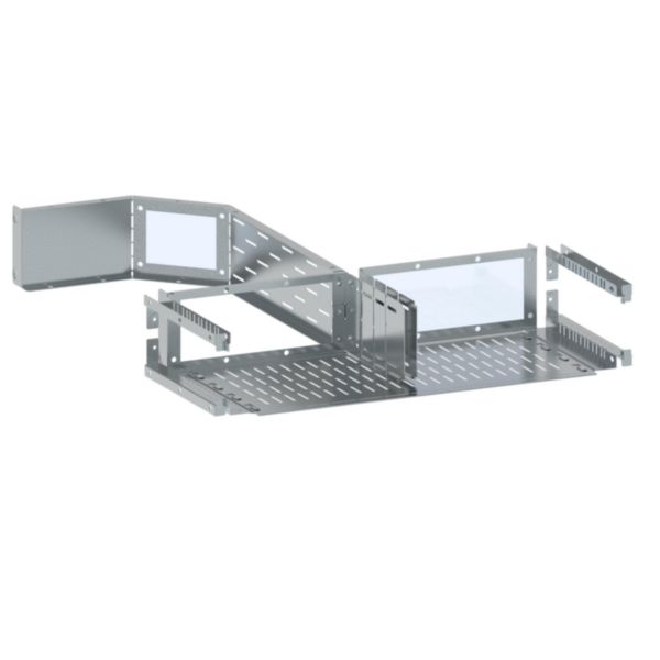 Kit pour unité fonctionnelle forme 4 connexion arrière hauteur 150mm largeur 800mm - XL³HP 6300