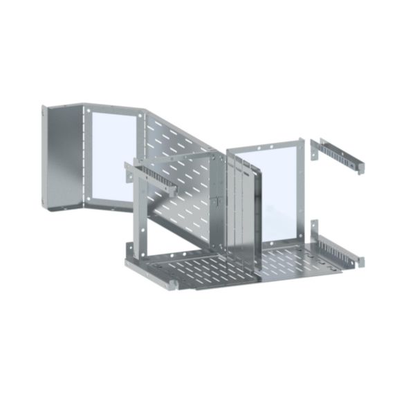 Kit pour unité fonctionnelle forme 4 connexion arrière hauteur 300mm largeur 600mm - XL³HP 6300