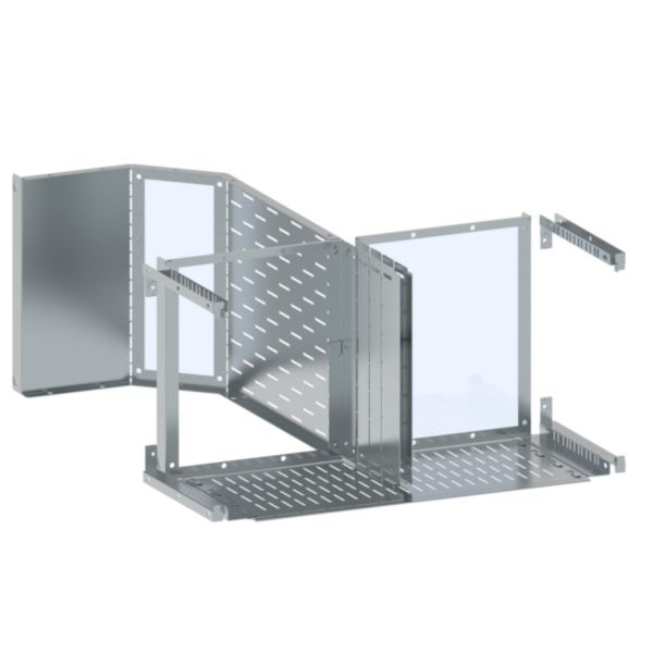 Kit pour unité fonctionnelle forme 4 connexion arrière hauteur 400mm largeur 800mm - XL³HP 6300