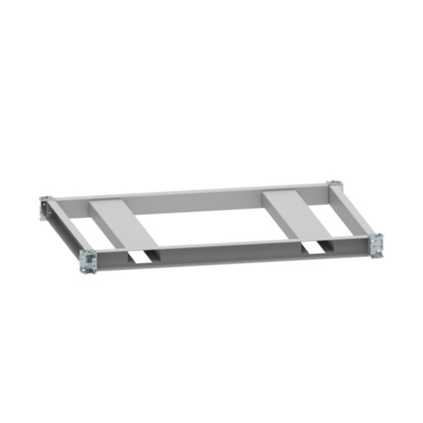 Socle complet pour armoire XL³HP 6300 - largeur 1400mm - profondeur 1000mm - hauteur 100mm