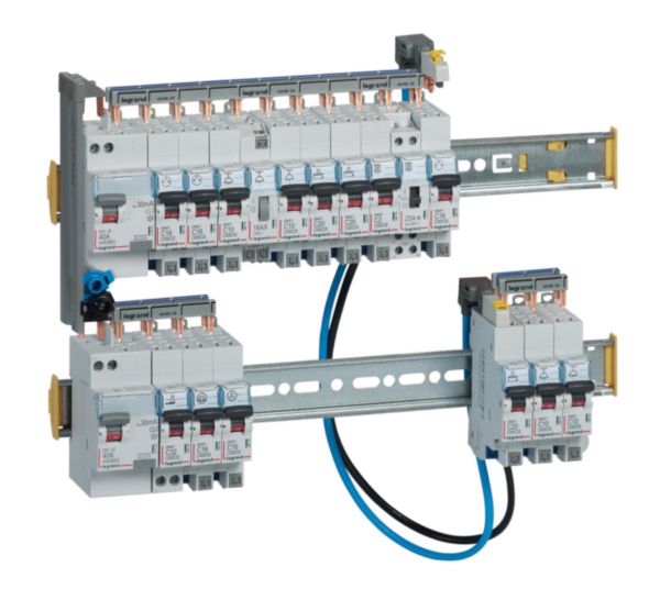Coffret Drivia 18 modules 3 rangées IP30 IK05 - Blanc RAL9003