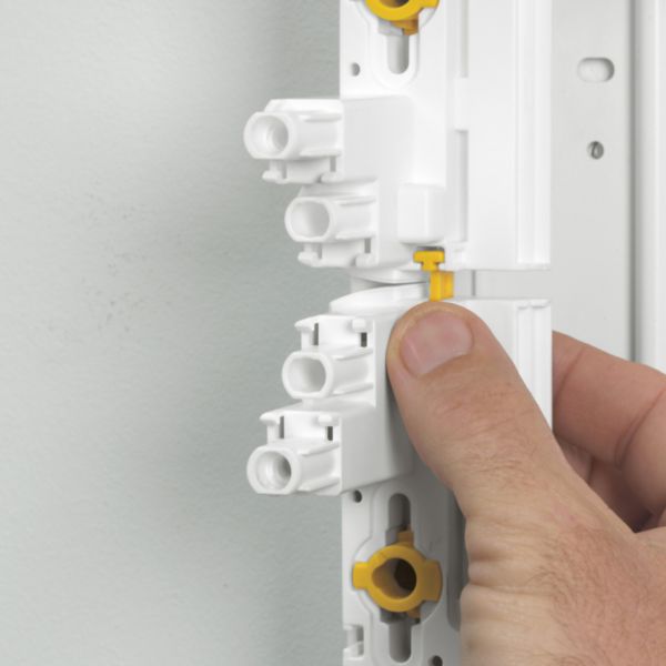 Coffret Drivia 18 modules 3 rangées IP30 IK05 - Blanc RAL9003