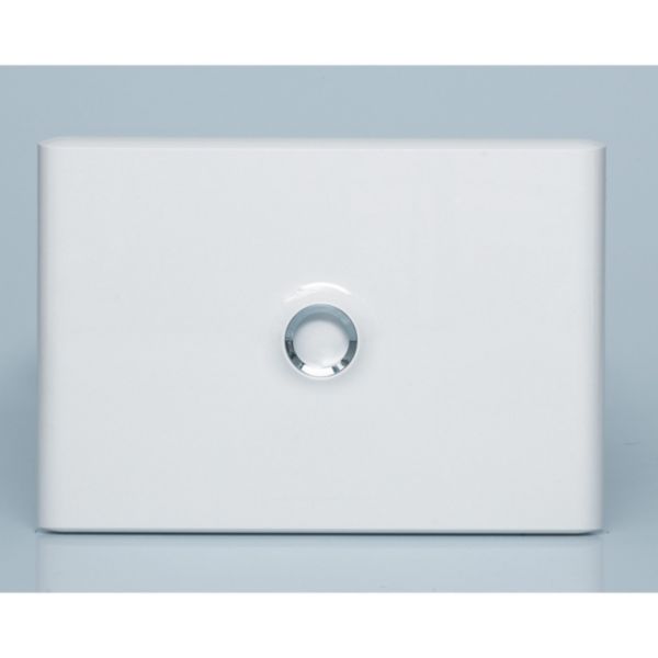 Porte Drivia blanche IP40 IK07 pour coffret réference 401221 - RAL9003