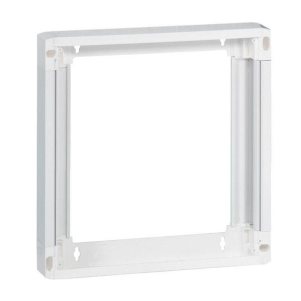 Rehausse pour coffret DRIVIA 18 modules 2 rangées - Blanc RAL9003