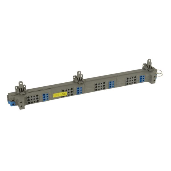 Peigne d'alimentation vertical 63A VX³ à bornes automatiques pour coffrets 5 rangées