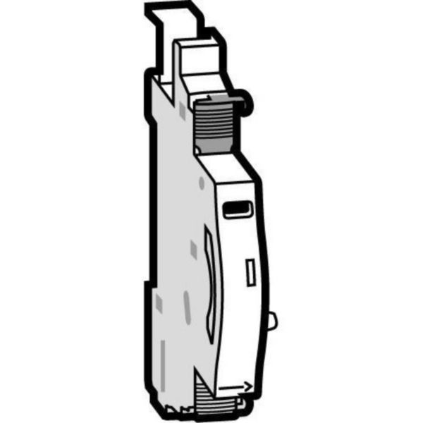 Contact auxiliaire inverseur ( CA ) DX³ - 6A 240V~ - 0,5 module