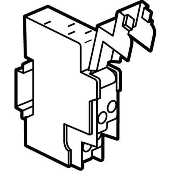 Module d'alimentation pour peigne tétrapolaire tête de groupe HX³ horizontal - section 6mm² à 16mm² - 1 module
