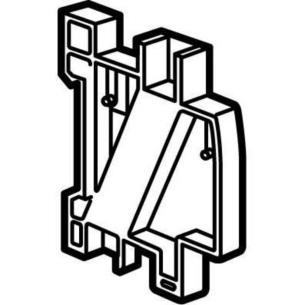 Elément d'espacement passe-fil 0,5 module