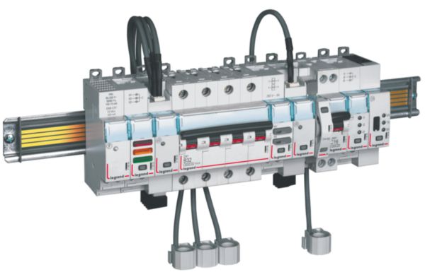 Disjoncteur Phase+Neutre DNX³4500 6kA arrivée et sortie borne à vis - 1P+N 230V~ 16A courbe C - 1 module