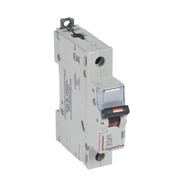 Disjoncteur DX³ 25kA arrivée haute et départ bas à vis 1P 230V~ à 400V~ - 6A - courbe Z - 1 module - Page 66