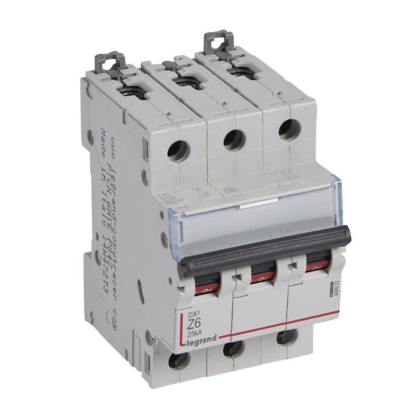 Disjoncteur DX³ 25kA arrivée haute et départ bas à vis 3P 400V~ - 6A - courbe Z - 3 modules - Page 20