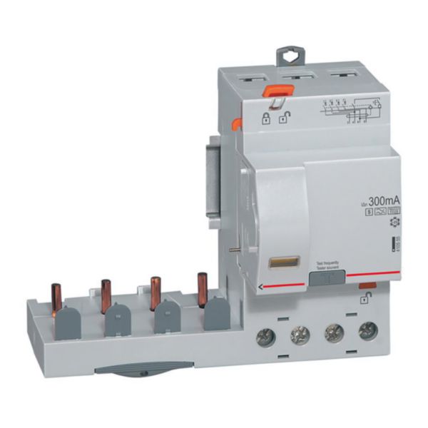 Bloc différentiel adaptable à vis DX³ pour disjoncteur 1 module par pôle - 4P 400V~ - 63A - typeF 300mA sélectif - Page 116