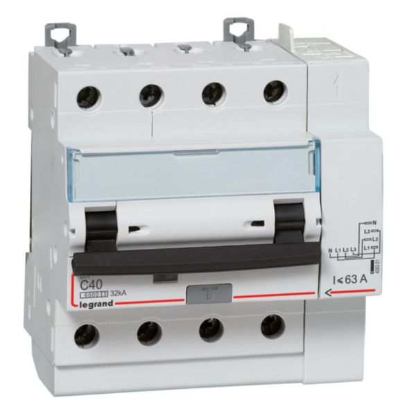 Disjoncteur différentiel monobloc DX³6000 10kA arrivée haute vis départ haut automatique 4P 400V~ - 32A - typeAC 300mA - Page 11