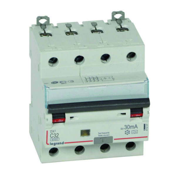Disjoncteur différentiel DX³ 6000A 4P 32A typeA 30mA
