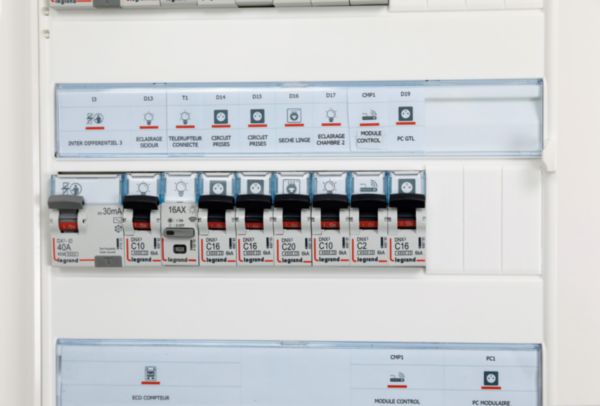 Télérupteur connecté DRIVIA with Netatmo silencieux 1P 16AX 230V~- 1 module