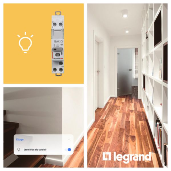 Télérupteur connecté Drivia with Netatmo silencieux 1P 16AX 230V~ - 1 module