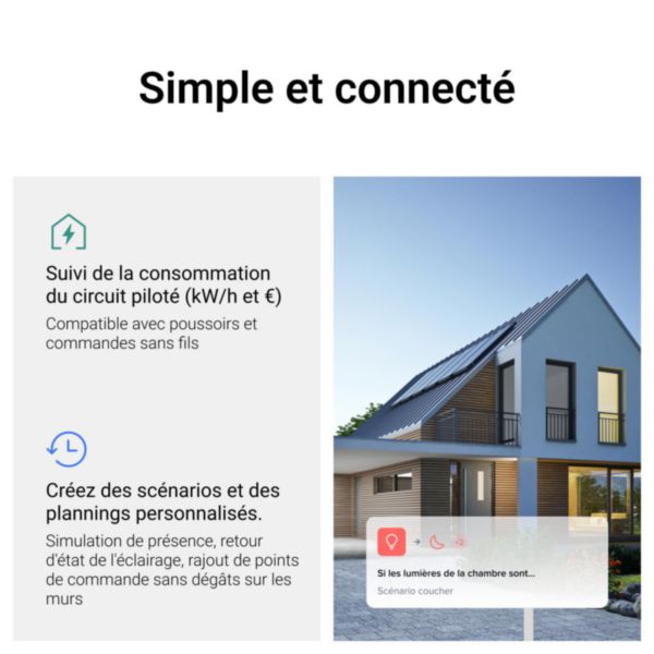 Télérupteur connecté Drivia with Netatmo silencieux 1P 16AX 230V~ - 1 module