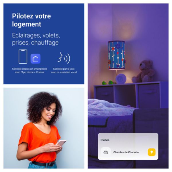 Télérupteur connecté Drivia with Netatmo silencieux 1P 16AX 230V~ - 1 module