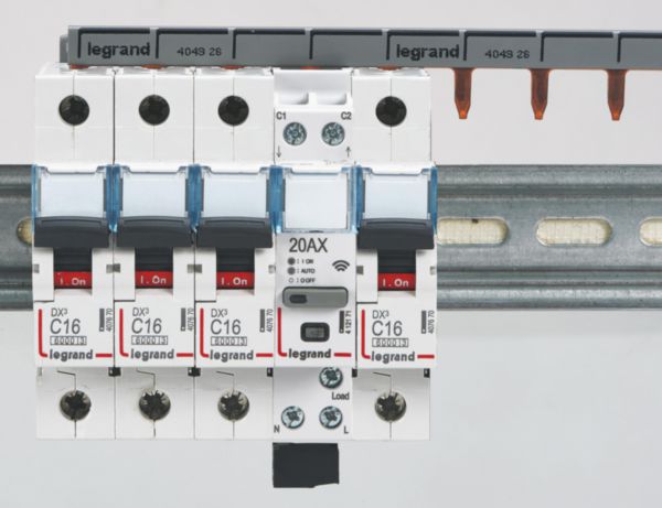 Contacteur connecté Drivia with Netatmo multifonction silencieux 1P 20AX 230V~- 1 module