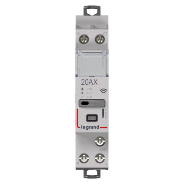 Contacteur connecté Drivia with Netatmo multifonction silencieux 1P 20AX 230V~- 1 module