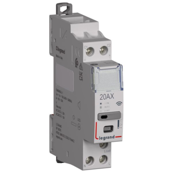 Contacteur connecté DRIVIA with Netatmo multifonction silencieux 1P 20AX 230V~- 1 module (225565)